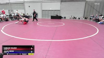 157 lbs Round 3 (8 Team) - Carlos Valdez, Idaho vs Gavin Regis, Utah