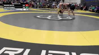 175 lbs Cons. Round 1 - Braden Mayer, Bath vs Levi McConnell, Ayersville