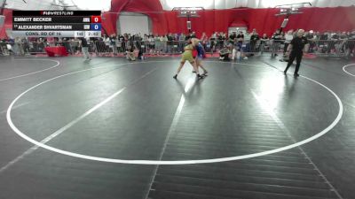 150 lbs Cons. Rd Of 16 - Emmitt Becker, Askren Wrestling Academy vs Alexander Shvartsman, IZZY Style Wrestling
