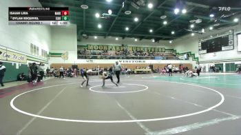 113 lbs Champ. Round 1 - Isaiah Lira, Mark Keppel vs Dylan Esquivel, El Dorado