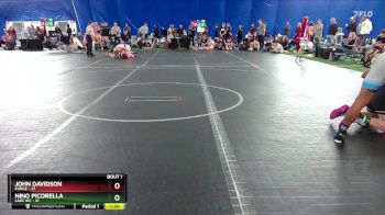 140 lbs Finals (2 Team) - Nino Picorella, Lake WC vs John Davidson, FORGE