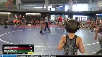 80 lbs Round 3 (10 Team) - Jaxon Mancuso, Predator Wrestling vs Hudson Gardner, Alpha Elite