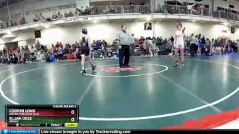 100 lbs Champ. Round 2 - Cooper Long, Gopher Wrestling Club vs Elijah Ogle, Indiana