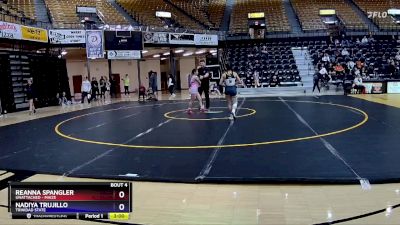 110 lbs Champ. Round 1 - Nadiya Trujillo, Trinidad State vs Reanna Spangler, Unattached - Maize