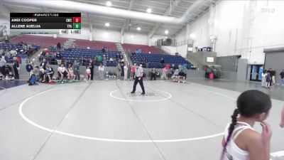 56-62 lbs Champ. Round 1 - Andi Cooper, Champions Wrestling Club vs Allene Auelua, Team Pride Academy