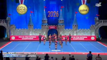 Memphis Pride Cheer - Inferno [2026 L5 Senior Coed Day 2] 2026 UCA & UDA All Star Nationals