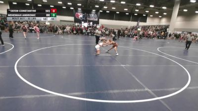 82 lbs Champ. Rd Of 16 - Nehemiah Andronic, Rochelle Wrestling Club vs Tatem Constantini, Team Nazar Training Center