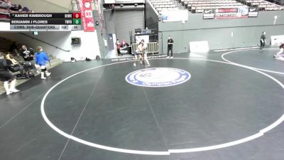 144 lbs Cons. Sub-quarters - Benjamin J Flores, The Wrestling Factory Of Kern vs Xavier Kimbrough, Bruin Elite Wrestling Club