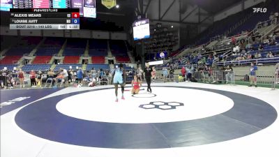140 lbs Cons. Quarters - Alexis Means, KS vs Louise Juitt, MO