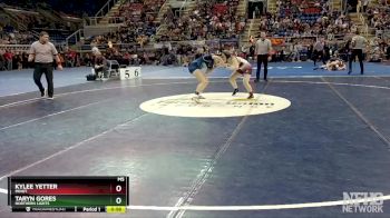 130 lbs Cons. Round 1 - Kylee Yetter, Minot vs Taryn Gores, Northern Lights