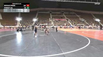 133 lbs Cons. Round 4 - Stanley Lal, Truett McConnell University vs Nicolas Owens, Teknique