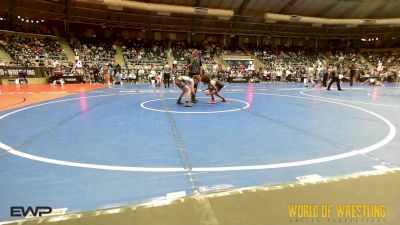 76 lbs Consi Of 8 #1 - Camden Lawson, Sanderson Wrestling Academy vs Brody Myers, Young Guns