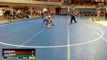 120 lbs 3rd Place Match - Cayton Pahl, Pine Island vs Cole Berhow, Brainerd