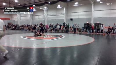 138 lbs Cons. Round 5 - Ryen Allen, Alma vs Sophia Antonio, Tiffin