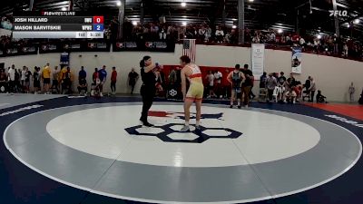 70 kg Champ. Round 2 - Josh Hillard, Diplomat Wrestling Club vs Mason Barvitskie, West Point Wrestling Club