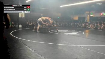 190-215 lbs Finals (2 Team) - Elijah Hawes, White vs Wyatt Hansen, Black