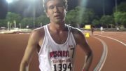 Malachy Schrobilgen after Stanford Invite 5k