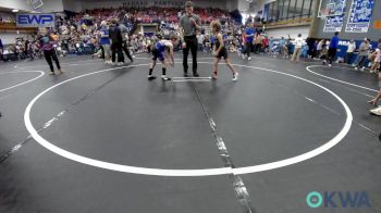 58 lbs Semifinal - Rhett Schultz, Rough Riders vs Huxley Kelton, Harrah Little League Wrestling