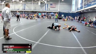 76 lbs Round 4 (6 Team) - Sammy Yerty, Full Circle vs Caleb Hodo, Vipers Wrestling