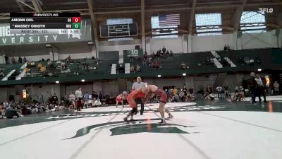 133 lbs 3rd Place Match - Massey Odiotti, Northwestern vs Amonn Ohl, Edinboro