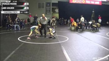 61lbs Finals Spencer Moore (PA) vs. Gabe Golden (PA)