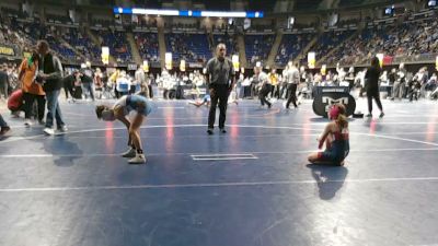 90 lbs Quarterfinal - Rylee Gonzalez-Castellanos, Central Dauphin vs Aleeya Dreshman, Canon-McMillan