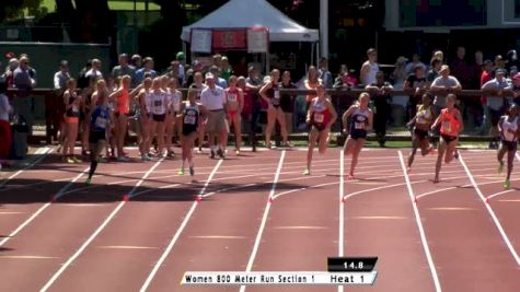 Women's 800 H01 (Vessey MR 2:01.58!)