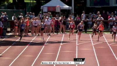 Women's 800 H01 (Vessey MR 2:01.58!)