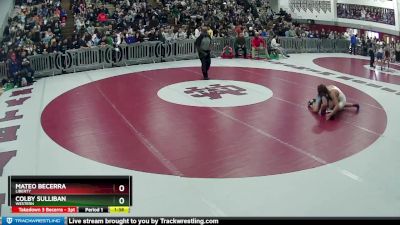 132 lbs Semifinal - Mateo Becerra, Liberty vs Colby Sulliban, Western