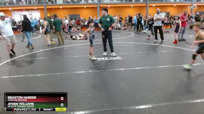 60 lbs 3rd Place Match - Ayden Williams, KC Elite Training Center vs Braxton Harder, Carolina Reapers