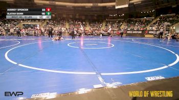 95 lbs Consi Of 8 #1 - Audrey Spencer, Steel City Reloaded vs Iilayah Dunn, Viking Wrestling Club (IA)