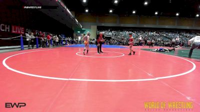 67 lbs Consi Of 8 #1 - Ryan Bassiri, Capital City Wrestling Club vs Cullen Mathews, Buckaroo Wrestling Club