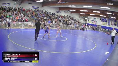 100 lbs Round 1 - Grantley Smith, Scappoose Wrestling vs Gavin Jusino, Cobra All Stars