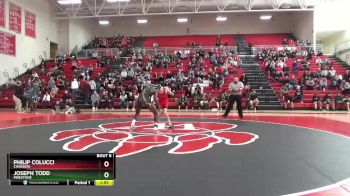 120 lbs Quarterfinal - Philip Colucci, Chardon vs Joseph Todd, Firestone