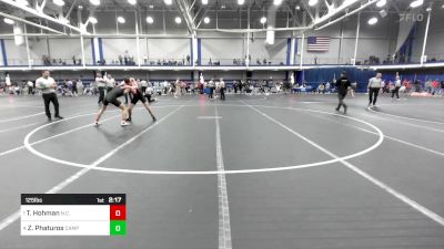 125 lbs Semifinal - Troy Hohman, N.C. State vs Zander Phaturos, Campbell University