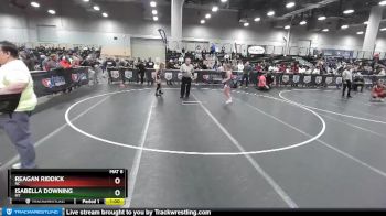 117 lbs Cons. Round 5 - Reagan Riddick, NC vs Isabella Downing, MT