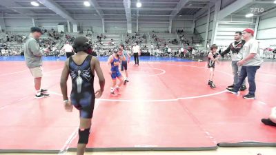 65 lbs Rr Rnd 2 - Javon Haliburton, Mat Warriors Red vs Cruz Astorino, Revival Orange