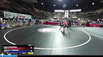 138 lbs Round 1 (16 Team) - Maci Stemmons, MDWA vs Percilla Monson, LAWA