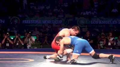 57kg Match Tony Ramos (USA) vs. Hassan Rahimi (Iran)