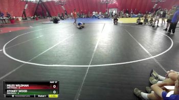 113 lbs Placement Matches (16 Team) - Stoney Wood, Indianola vs Miles Wildman, BBE/Waska