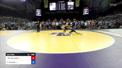 132 lbs Cons 8 #2 - Max Gonzalez, WI vs Christopher Arreola, CA