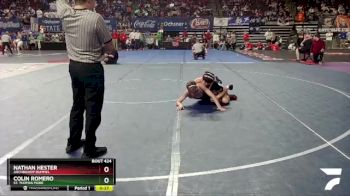 D 2 120 lbs Cons. Semi - Nathan Hester, Archbishop Rummel vs Colin Romero, St. Thomas More