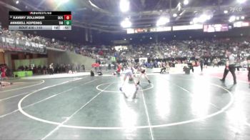 115 lbs Cons. Round 2 - Annibell Kopeinig, Thunder Ridge vs Xavery Zollinger, Skyline