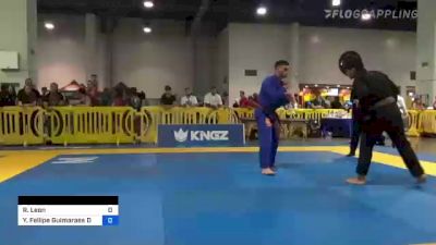 Ramiro Leon vs Yago Fellipe Guimaraes Das 2022 American National IBJJF Jiu-Jitsu Championship
