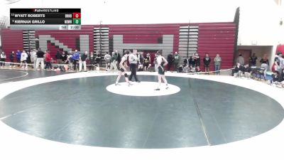 120 lbs Round Of 16 - Wyatt Roberts, Daniel Hand vs Kiernan Grillo, Notre Dame-West Haven