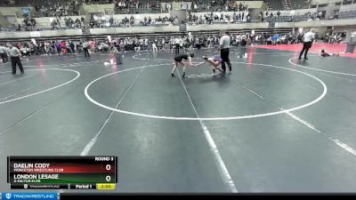 95-103 lbs Round 3 - London LeSage, X-Factor Elite vs Daelin Cody, Princeton Wrestling Club