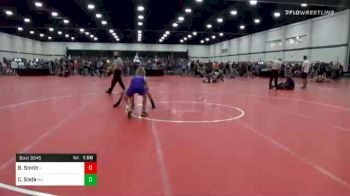 120 lbs Prelims - Brock Smith, IL vs Cam Soda, MA