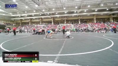 110 lbs Champ. Round 2 - Brayden Niedens, Wichita Blue Knights vs Troy Muckey, Team Lightning