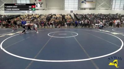 131 lbs Cons. Round 3 - Chris Johnson, Saratoga Wrestling Club vs Joseph Gray, Greece Storm Wrestling