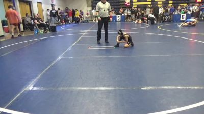 48 lbs Round Of 16 - Lincoln Yates, Waynesburg vs Gabriel Ali, Westshore